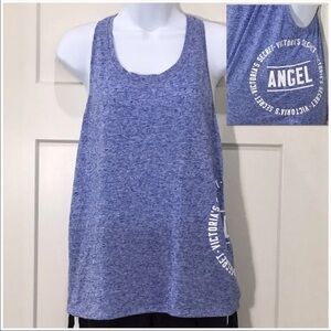 VICTORIA’S Secret Angel blue Racerback tank top